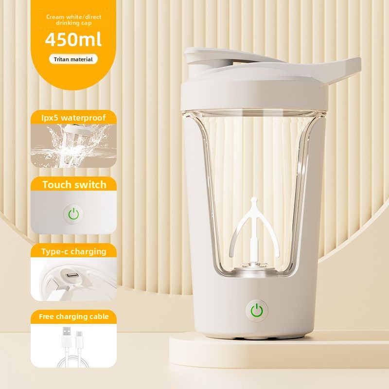 Automatic Electric Mixing Cup for Shakes and Beverages
